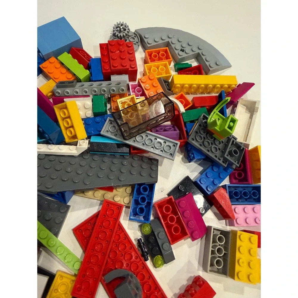 LEGO Mixed Bulk Lot 1lb Assorted Bricks Plates Specialty Pieces Multi-Color‎